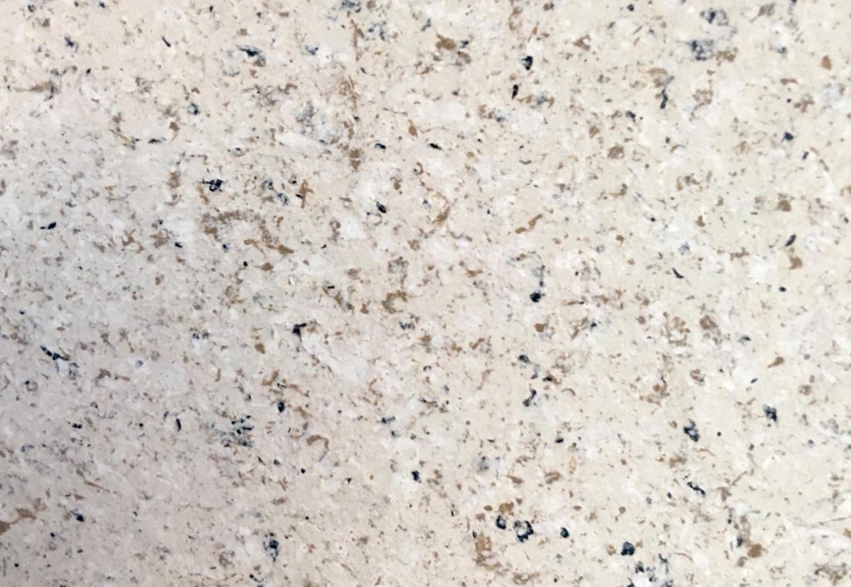 Fossil Countertop Color by Kitchen & Bath Restoration in Houston Texas